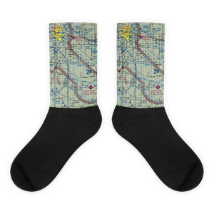 Flying A Airport (2C4) VFR Sectional Socks