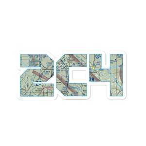 Flying A Airport (2C4) VFR Sectional Sticker