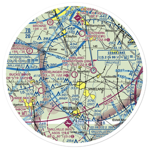 Kroelinger Airport (29N) VFR Sectional Sticker (30 mile)