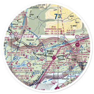 Island Lake Seaplane Base (29A) VFR Sectional Sticker (30 mile)
