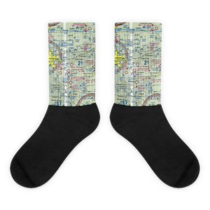 Wolf Lake Airport (26W) VFR Sectional Socks