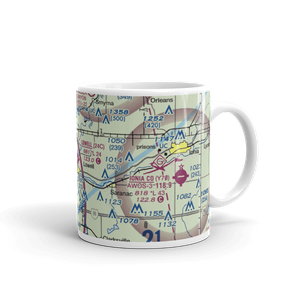 Lowell City Airport (24C) VFR Sectional  Mug