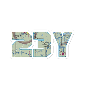 Murdock Municipal Airport (23Y) VFR Sectional Sticker