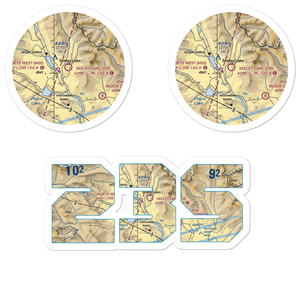 Seeley Lake Airport (23S) VFR Sectional Sticker Pack