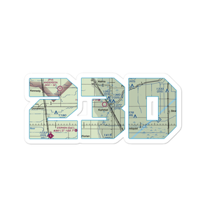 Karlstad Municipal Airport (23D) VFR Sectional Sticker