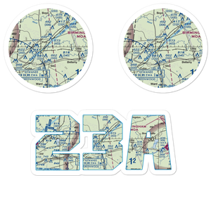 Mallard Airport (23A) VFR Sectional Sticker Pack