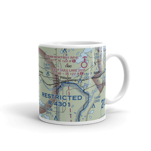 Morey's Airport (22Y) VFR Sectional  Mug