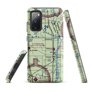 Elliott Farms Airport (9ND1) VFR Sectional Samsung Phone Case