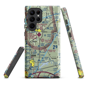 Ellis/Harvey Airport (0OK6) VFR Sectional Samsung Phone Case