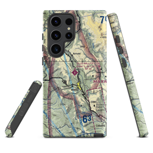 Ells Field Willits Municipal Airport (O28) VFR Sectional Samsung Phone Case