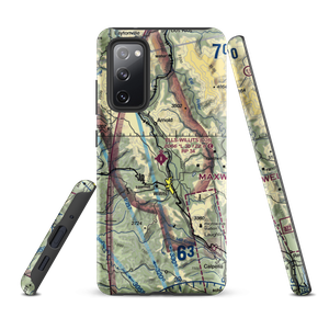 Ells Field Willits Municipal Airport (O28) VFR Sectional Samsung Phone Case