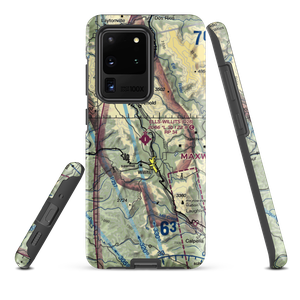 Ells Field Willits Municipal Airport (O28) VFR Sectional Samsung Phone Case