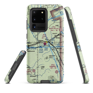 Elma Municipal Airport (1WA7) VFR Sectional Samsung Phone Case