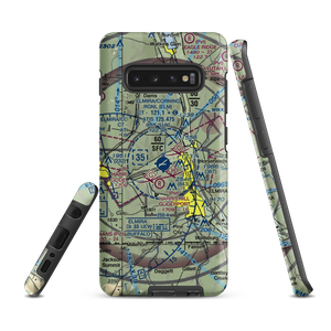 Elmira Corning Regional Airport (ELM) VFR Sectional Samsung Phone Case