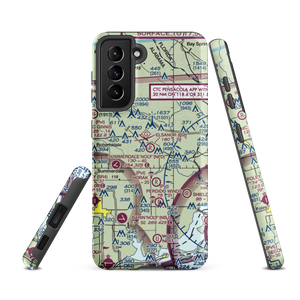 Elsanor Airport (1AL4) VFR Sectional Samsung Phone Case