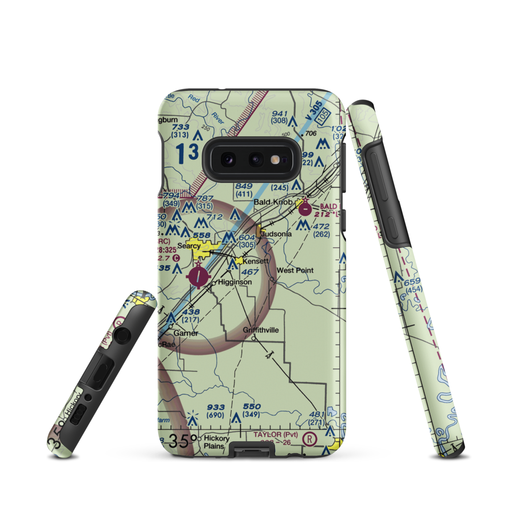 Elvis1 Field (ELVIS1) VFR Sectional Samsung Phone Case Samsung Galaxy S10 Plus model shown