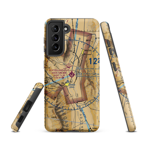 Ely Airport Yelland Field (ELY) VFR Sectional Samsung Phone Case