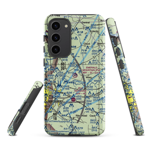 Emerald Mountain Airport (2AL3) VFR Sectional Samsung Phone Case