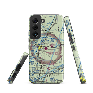 Emporia Greensville Regional Airport (EMV) VFR Sectional Samsung Phone Case