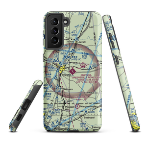 Emporia Greensville Regional Airport (EMV) VFR Sectional Samsung Phone Case