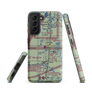 Enix Boys Airport (OK51) VFR Sectional Samsung Phone Case