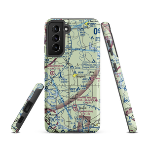 Enlgand ag strip (5MZ) VFR Sectional Samsung Phone Case