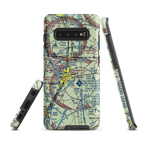 Ennis Aerodrome (2MD4) VFR Sectional Samsung Phone Case