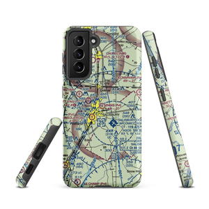 Ennis Aerodrome (2MD4) VFR Sectional Samsung Phone Case