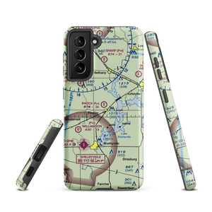 Enoch Airport (35IS) VFR Sectional Samsung Phone Case