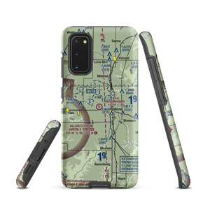 Ensminger Airport (74KS) VFR Sectional Samsung Phone Case