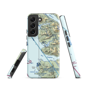 Entrance Island Seaplane Base (HBH) VFR Sectional Samsung Phone Case