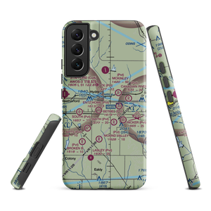 Entz Oliver Airport (1OK6) VFR Sectional Samsung Phone Case