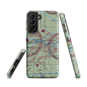 Entz Oliver Airport (1OK6) VFR Sectional Samsung Phone Case