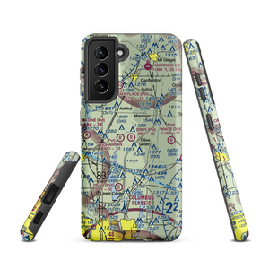 Erdy Farm Airport (1OA8) VFR Sectional Samsung Phone Case