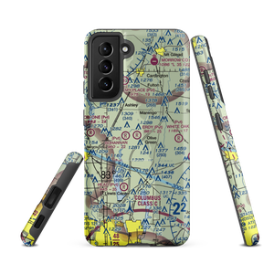 Erdy Farm Airport (1OA8) VFR Sectional Samsung Phone Case