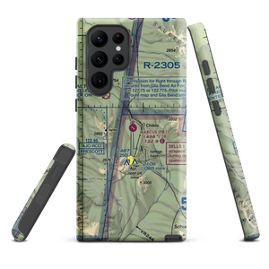 Eric Marcus Municipal Airport (P01) VFR Sectional Samsung Phone Case