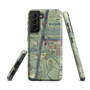 Eric Marcus Municipal Airport (P01) VFR Sectional Samsung Phone Case