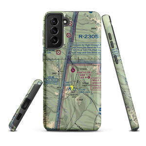 Eric Marcus Municipal Airport (P01) VFR Sectional Samsung Phone Case