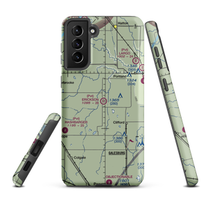 Erickson Airport (3NA0) VFR Sectional Samsung Phone Case