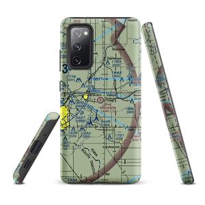 Erickson Intergalactic Airport (SD73) VFR Sectional Samsung Phone Case