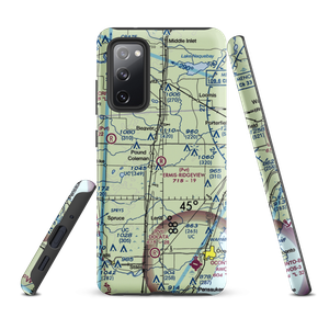 Ermis-Ridgeview Airport (5WI8) VFR Sectional Samsung Phone Case