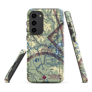 Errol Airport (ERR) VFR Sectional Samsung Phone Case