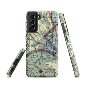 Errol Airport (ERR) VFR Sectional Samsung Phone Case