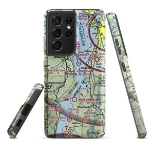 Essex Boatworks Seaplane Base (NY83) VFR Sectional Samsung Phone Case