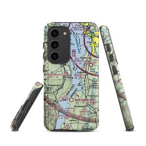 Essex Boatworks Seaplane Base (NY83) VFR Sectional Samsung Phone Case