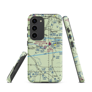 Eu-Wish Airport (MU68) VFR Sectional Samsung Phone Case