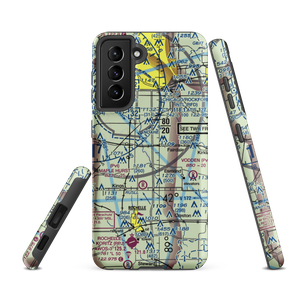 Eudy Airport (IS40) VFR Sectional Samsung Phone Case