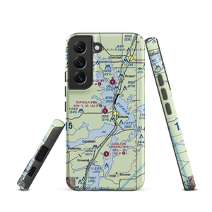 Eufaula Municipal Airport (F08) VFR Sectional Samsung Phone Case