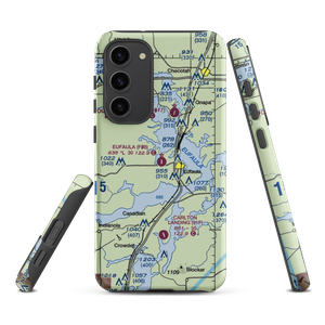 Eufaula Municipal Airport (F08) VFR Sectional Samsung Phone Case