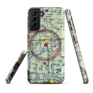 Eunice Airport (4R7) VFR Sectional Samsung Phone Case